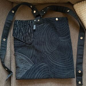 Carogi Carson Rogers Convertible Black Bag